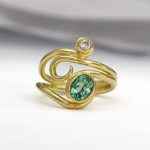 Tourmaline Entwined