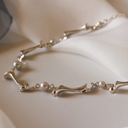 Twists and Pearls necklace